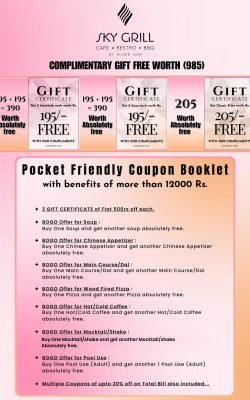 Gift Get 2 Soup each worth Rs. 195- FREE WITH OUR COMPLIMENTS ( Dinning In only ) (4)
