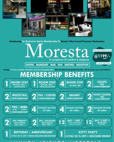 MORESTA SPECIAL OFFER
